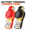 APLJZHZQ 2PCS Car Battery Cable Terminal Connectors Clamp Quick Release