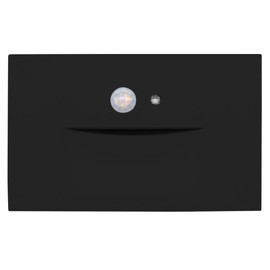 BAZZ Integrated LED Step Light, Motion Sensoring, Black (STRL3MTBK)