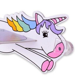 TE-Trend Pack of 6 Unicorn Aviator Polystyrene Unicorn Glider Children's Polystyrene Flyer Party Bag Aviator Aeroplane Children's Birthday Throwing Glider Glider Multicoloured