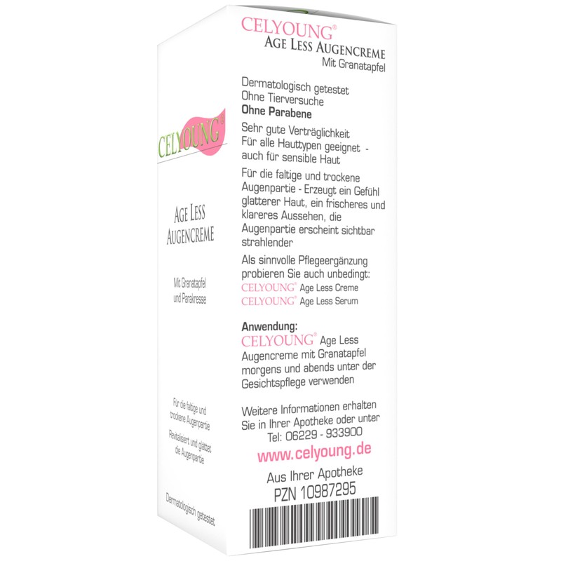 CELYOUNG® Age Less Pomegranate Eye Cream 15ml