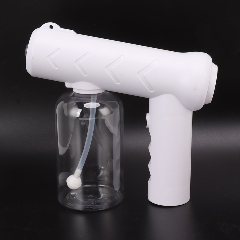 Nano Cleaning Sprayer Rechargeable Blue Light Portable Handheld Alcohol Atomizer