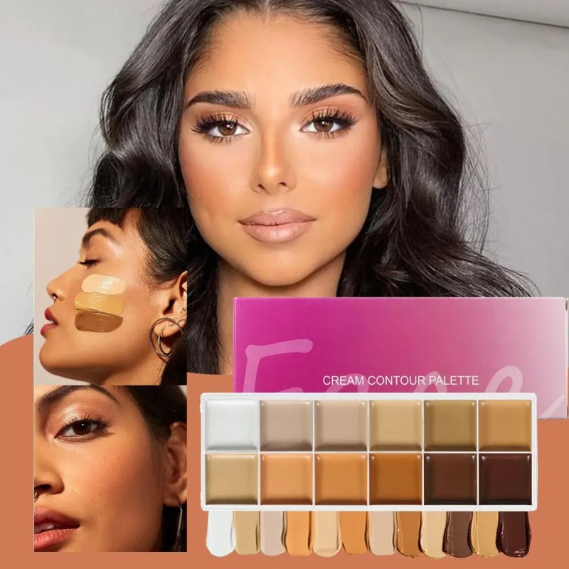 Paleta De Maquillaje En Crema Paleta De Contorno En Crema
