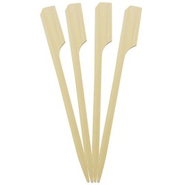 Perfect Stix Paddle Pick 3.5-200 3.5" Bamboo Paddle Pick Skewers (Pack of 200)