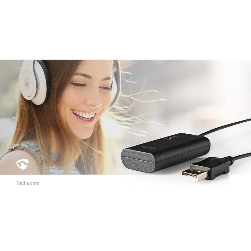 Nedis - Drahtloser Audiosender - Bluetooth® - AptX-Chipsatz - Bis