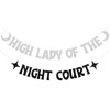 High Lady Of The Night Court Banner - Moon Star