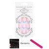Sethexy French Short Square False Nails Collection Fashion Press on