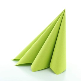 Sovie Horeca Airlaid Napkins in Gold, 40 x 40 cm High Quality Disposable Napkins Extremely Absorbent and Fabric-Similar Ideal for Weddings & Parties Pack of 50