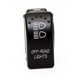 LED Mafia Symbol Toggle Switch / Rocker Switch, Caravan / Off Road / Buggy / Car / Boat / Truck, Light 12 V 24 V