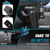 CROSSHIP Adjustable Trailer Hitch - Fits 2'' Receiver, 6'' Drop/Rise