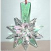 Baccarat 2013 Annual Ornament Christmas Star Iridescent xmas tree New