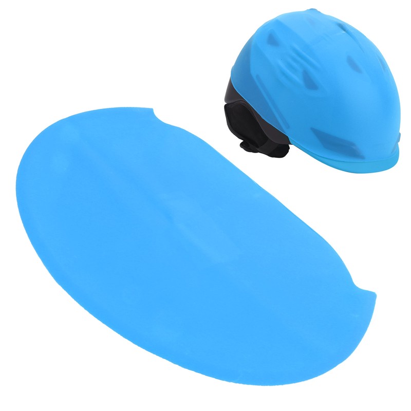 Waterproof Bike Helmet Cover Elastic Silica Gel Cycling Bicycle Helmet