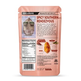 Henrietta Said Wing-Flavored Peanuts - Truly Good Foods Snacking Nuts - Bold Flavors - Savory & Spicy Jumbo Flavored Peanuts - Vegan Snack - 4 (5-oz) Packs - Nashville Hot Chicken With Pickle
