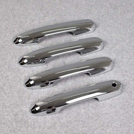 Beautost Fit for Toyota RAV4 2019 2020 2021 2022 Chrome Door Handle Cover Trims ABS
