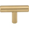 Top Knobs M1886 Bar Pulls Collection 2" Hopewell Steel T-Handle