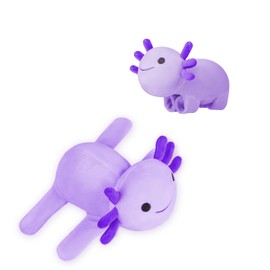 HENGSHI Huggers Axolotl,Cute Axolotl Slap Bracelets for Kids, Best Book Buddy for Children to Read,Fun Toys for Boys and Girls Birthday Gifts.(Purple)