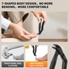 ZIZZON Ergonomic Non-Slip Long Handle Nail Clippers for Seniors –