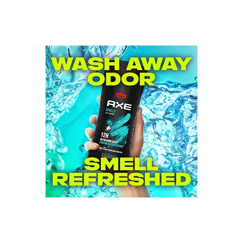 AXE Body Wash for Long Lasting Freshness Apollo Sage &