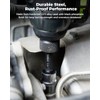 toolant Impact Socket Adapter Set, 3 pcs, 1/4", 3/8", 1/2"