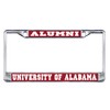 Alabama Crimson Tide Plate Frame (Domed AL Alumni Metal PLT