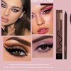 Smudge-Proof Long-Lasting Makeup Eyeliner Pencil,24hr Waterproof Eyeliner,Eyebrow Pencil,Ey-eliner Pen,No Fading,Achieve
