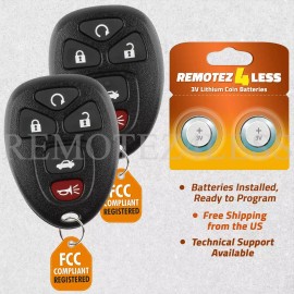 Remotez4less 2 For 2005 2006 2007 2008 Buick Lacrosse Keyless Entry Remote Car Key Fob
