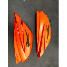 Arctic Cat New Arctic Cat ATV SNOW SET PAIR HAND ORANGE HAND GUARDS 4639-808 GUARDS BM