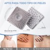 2 Pcs Cepillo Corporal de Silicona de Doble Cara, Cepillo