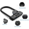 KENRONE Heavy Duty Bike U Lock, 4 Digit Combination Password
