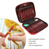 LBEC Circular Knitting Needles Interchangeable Multipurpose Knitting Needle Set for