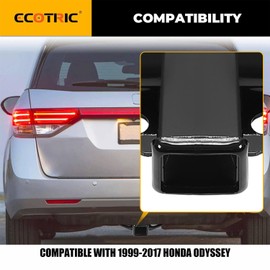 ECOTRIC Class 3 Trailer Hitch 2" Towing Hitch Receiver Compatible with 1999-2017 Honda Odyssey