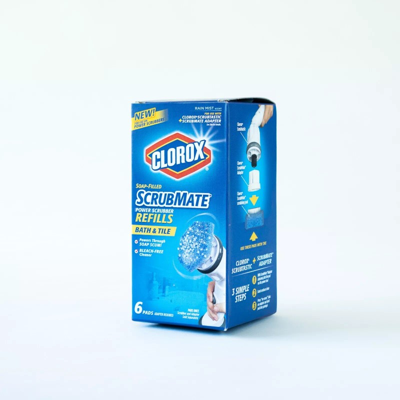 Clorox ScrubMate Bath Regular Scrubber Refill Pack; Includes 6 Refill