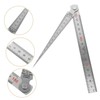 ULTECHNOVO 3sets Stainless Steel Gauge and Straight Ruler for Precision