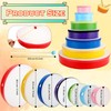 7 Pack Hand Drums Set 12 10 8 7 6