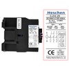 Heschen AC Contactor, CJX2-2510, 24V 50/60Hz Coil, 3P, 3 Pole,