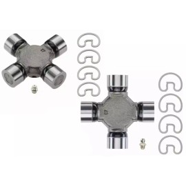 Precision Joints 2 Premium Driveshaft Universal Joint RWD 4WD Moog Greasable Pair