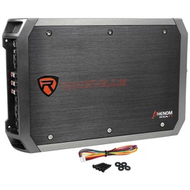 Rockville RXA-F1 1600 Watt Peak/400w RMS 4 Channel Amplifier Car Stereo Amp