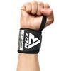 RDX Weight Lifting Wrist Wraps Support, IPL USPA Approved, Elasticated