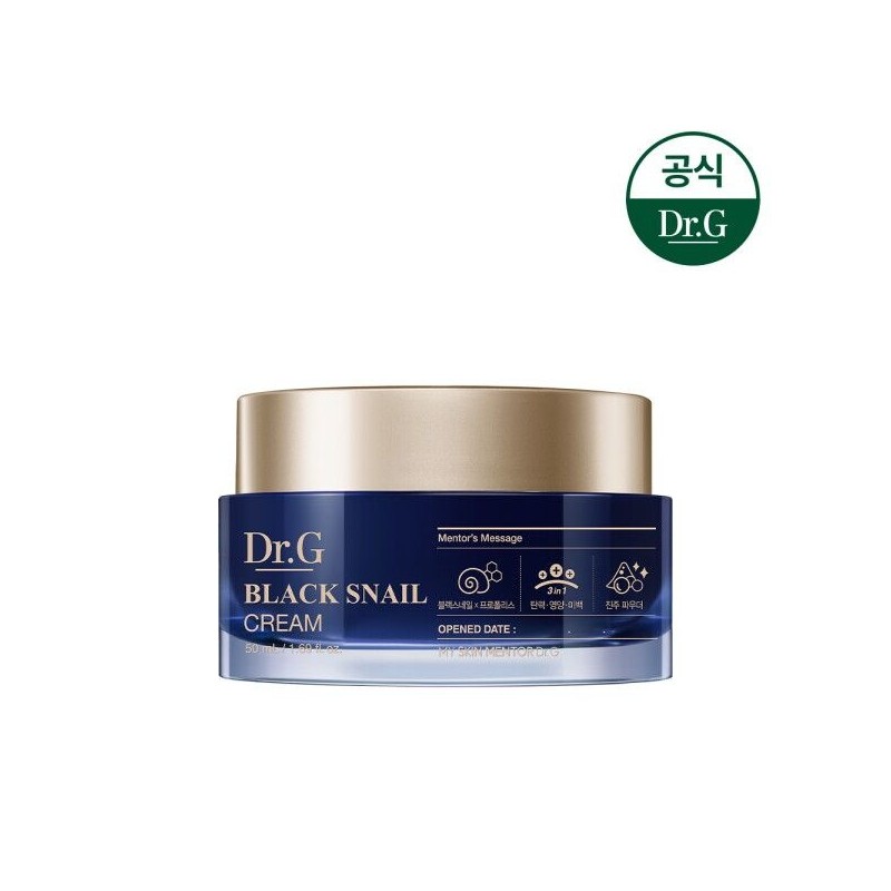 Dr.G [닥터지] 블랙 스네일 크림 50ml
