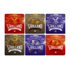 Set of 6 Coasters Holland Windmill Bicycle 9 x 9