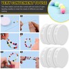Mardatt 12 Pieces Elastic Bracelet String Cord Kit Includes 0.4