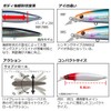 DAIWA Shoreline Shiner Z Vertis R98F Mat Chart Sardine