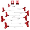 TOMMARS 9PC T Handle Allen Wrench Set, SAE T Handle