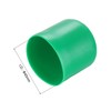 sourcing map 20pcs Rubber End Caps 45mm(1 3/4") ID Vinyl
