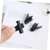 jojofuny 4pcs Earphone Cable Clips Heavy-Duty Headphone Wire Management Clips