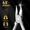 16 PCS Toe Nail Clipper, Modacraft Sharp Toenail Clippers Kits