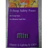 GKI 2 Pack Of 6 3Amp Ampere Safety Fuses For