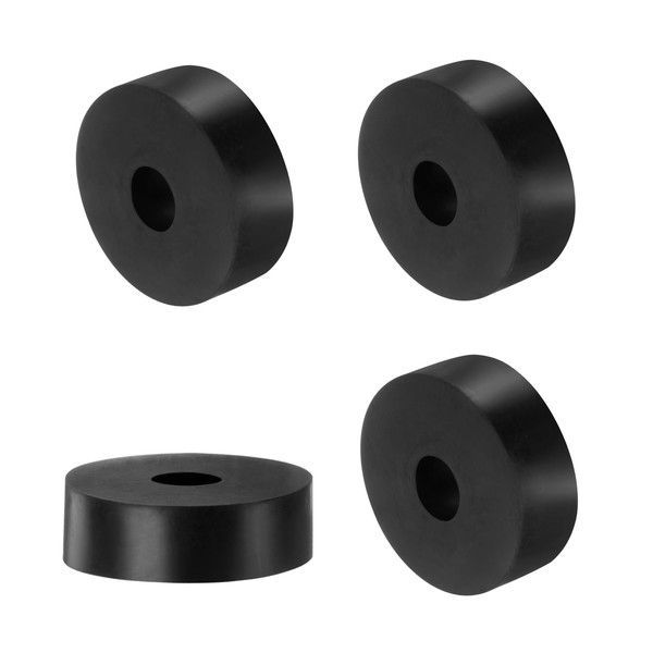 Sourcing Map 4pcs Rubber Spacers, 60mm OD x 20mm ID