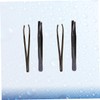 OATIPHO 4Pcs Stainless Steel Eyebrow Clamp Makeup Accessories for Eyebrow