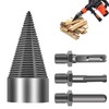 Bebochoi 42 mm Split Wood Cone Wood Splitter Drill, Wood