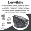 Amazing Gemstone Larvikite Raw Crystals and Healing Stones, Natural Rocks